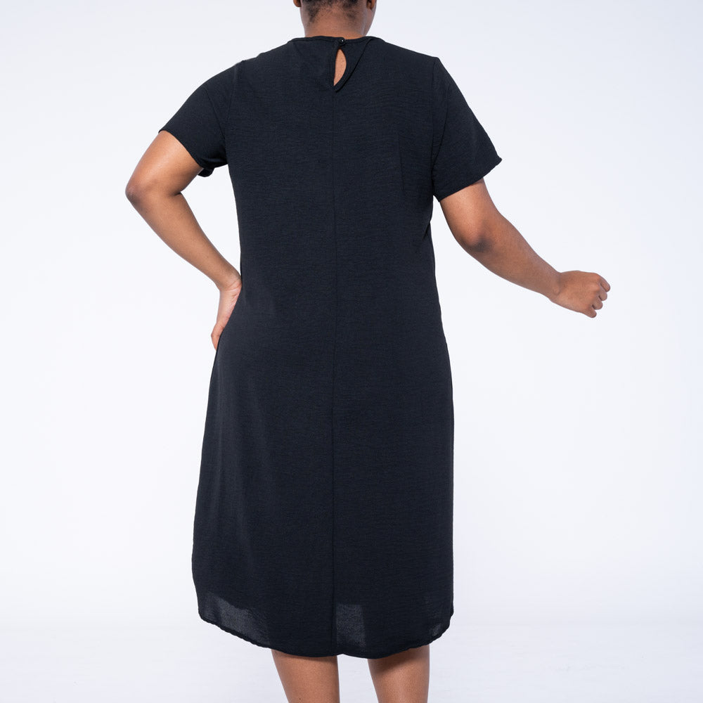 Black Plus Size Airflow Tunic