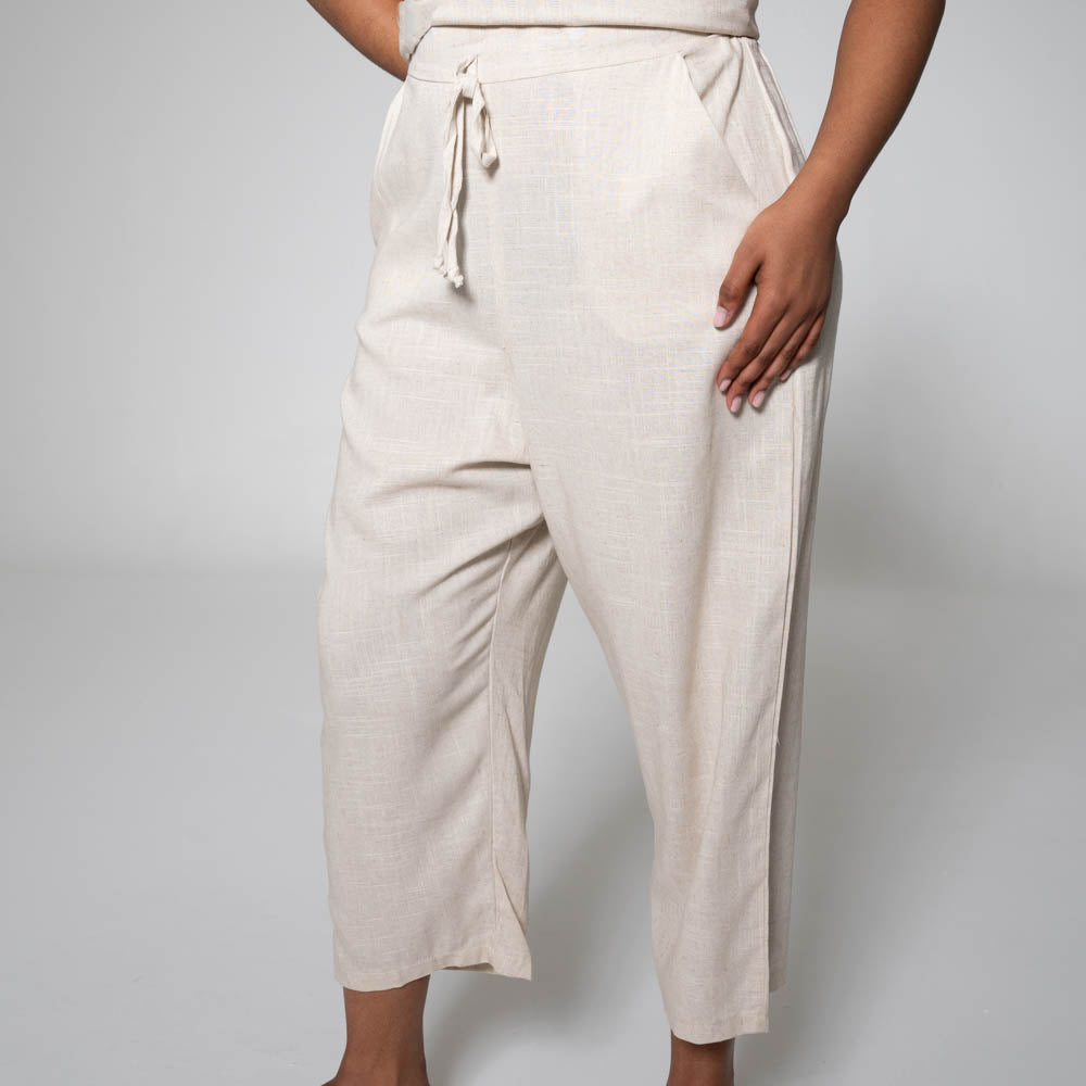 Plus Size Linen Pants