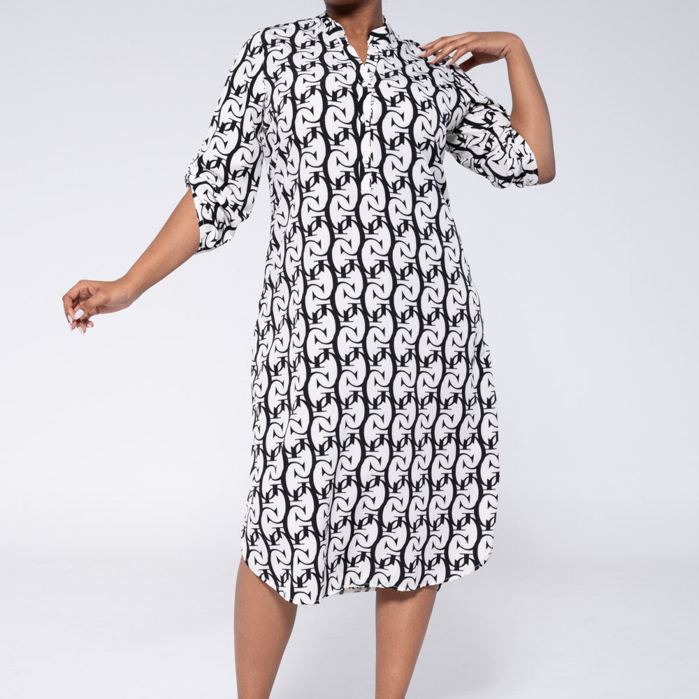 Printed Plus Size Tunic