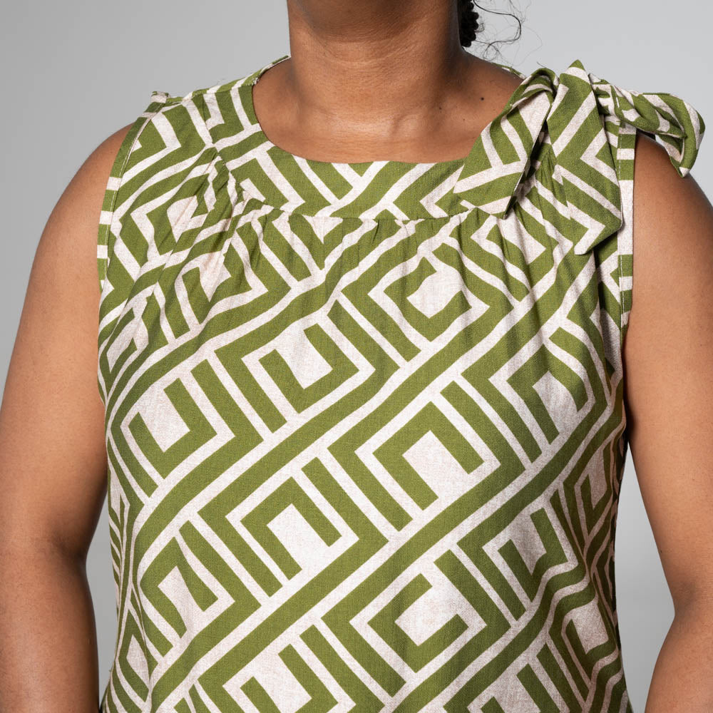 Plus Size Printed Tunic