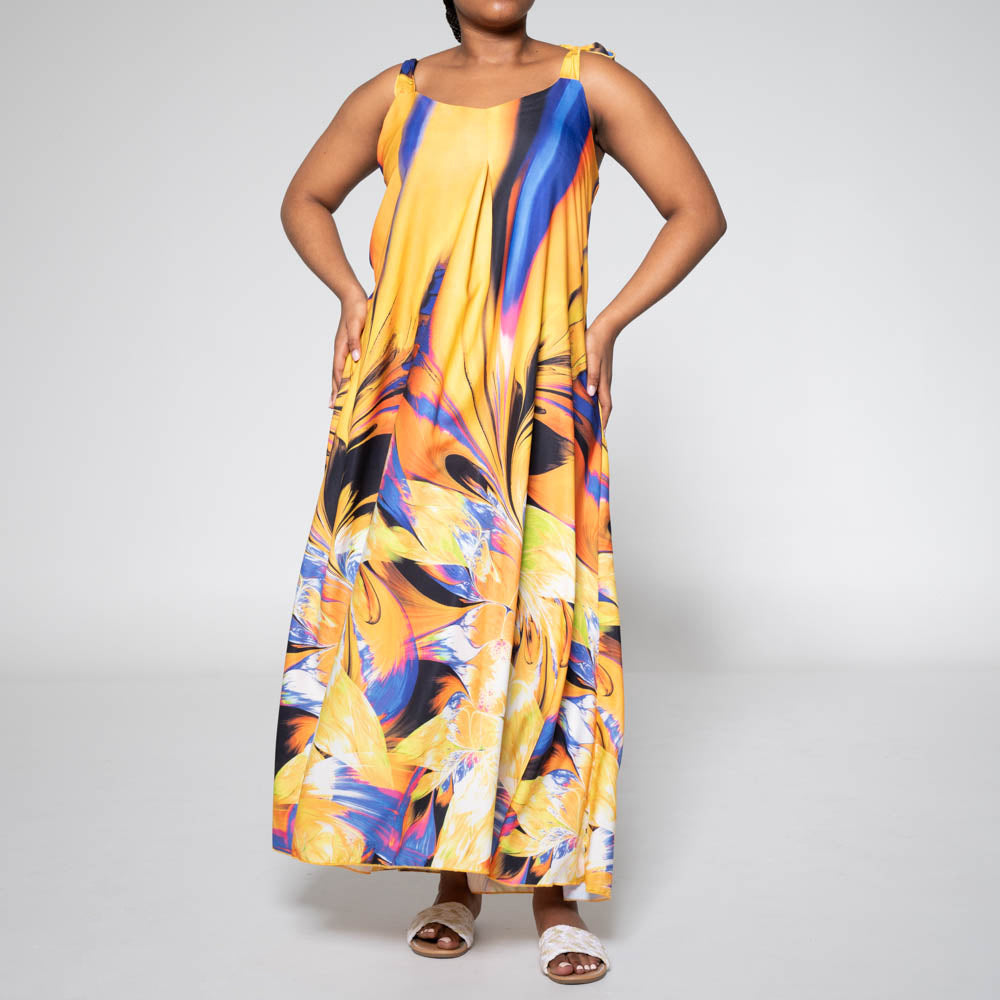 Plus Size Printed Dress