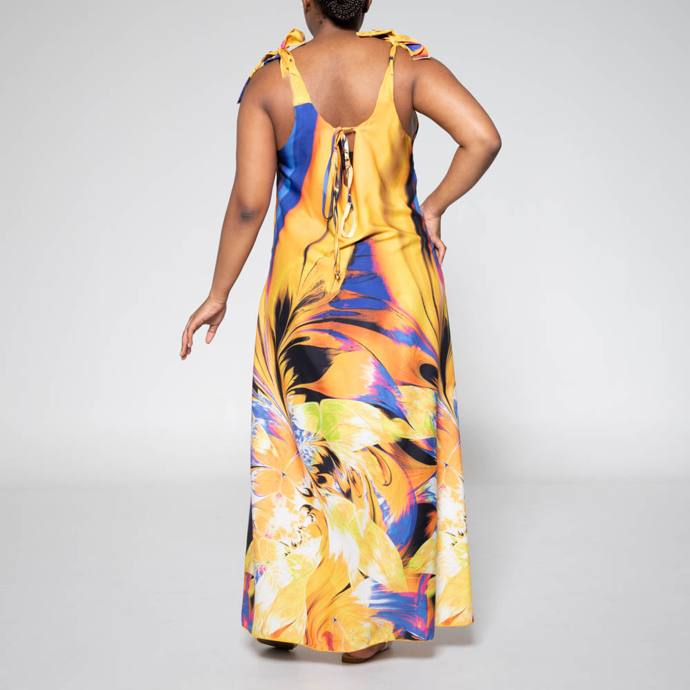 Plus Size Printed Dress