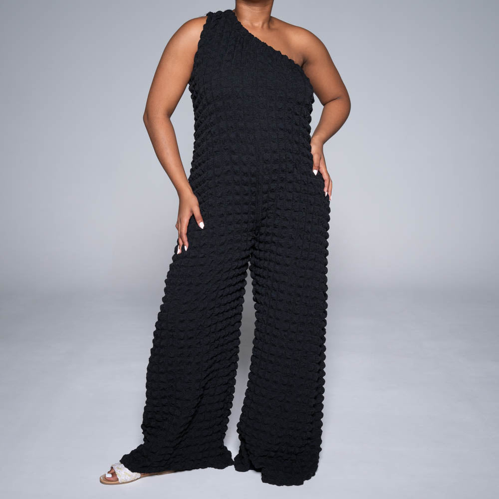 Black Rocket Bubble Jumpsuit