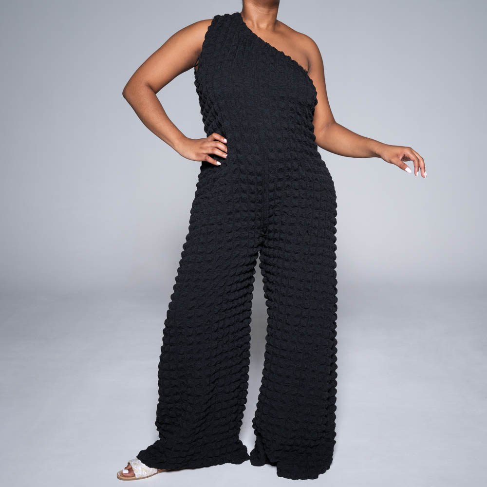 Black Rocket Bubble Jumpsuit