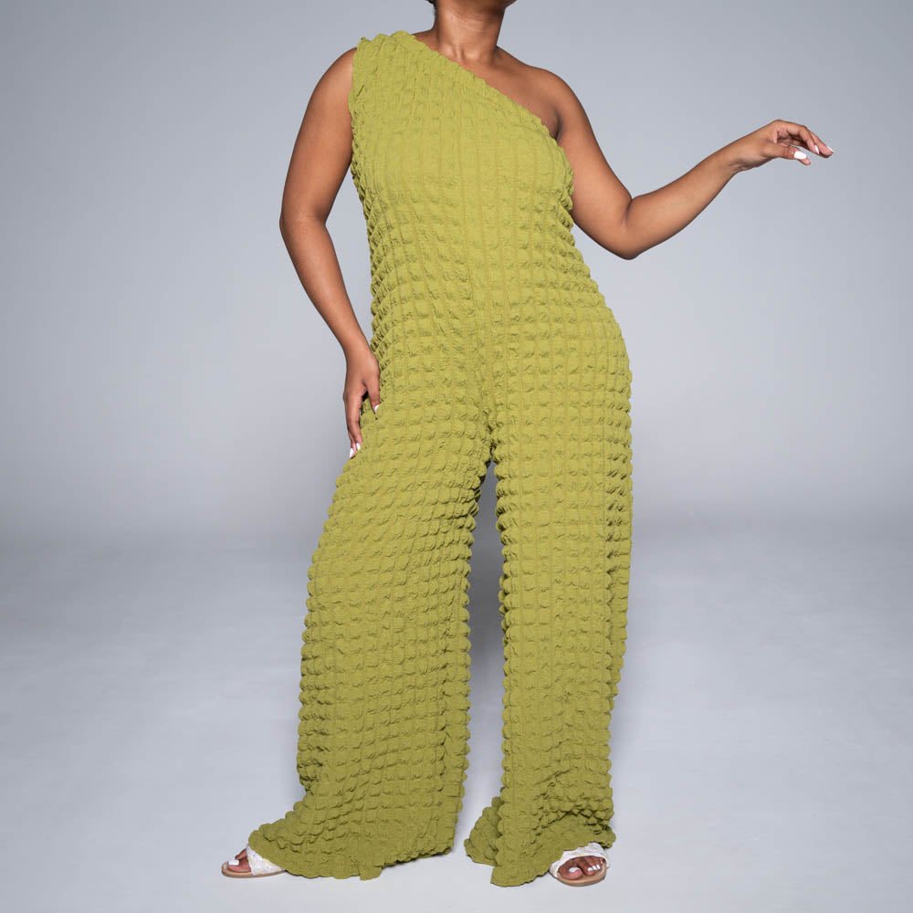 Chartreuse  Rocket Bubble Jumpsuit