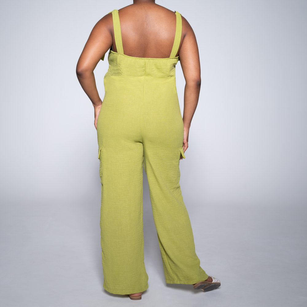 Chartreuse Jumpsuit