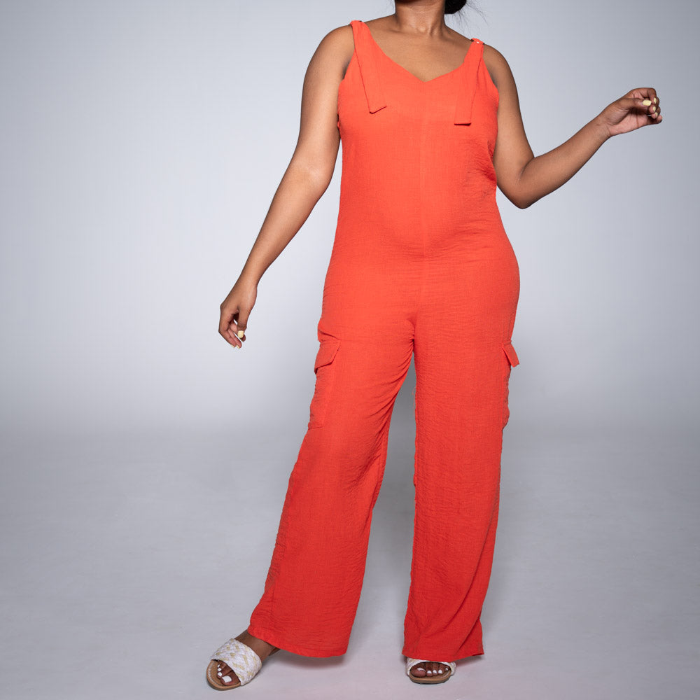 Terracotta Jumpsuit