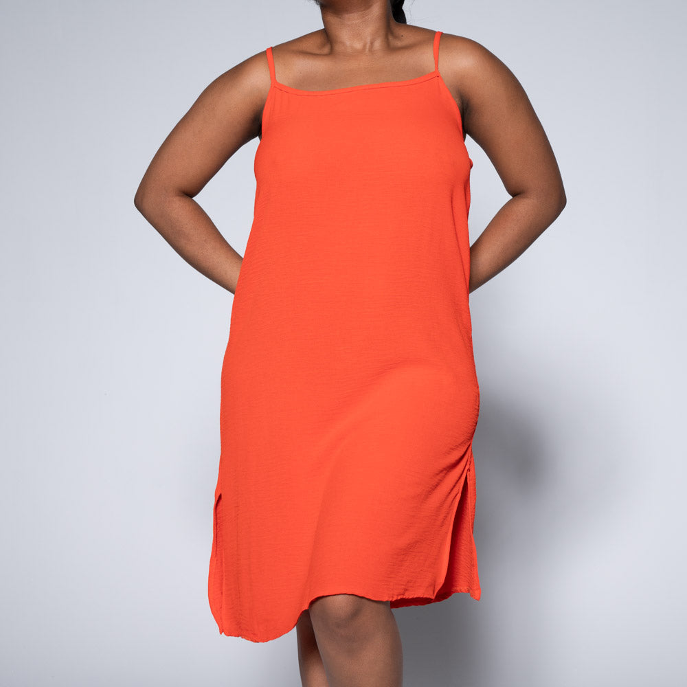 Terracotta Strappy Dress