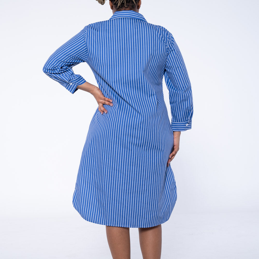 Striped Poplin Tunic