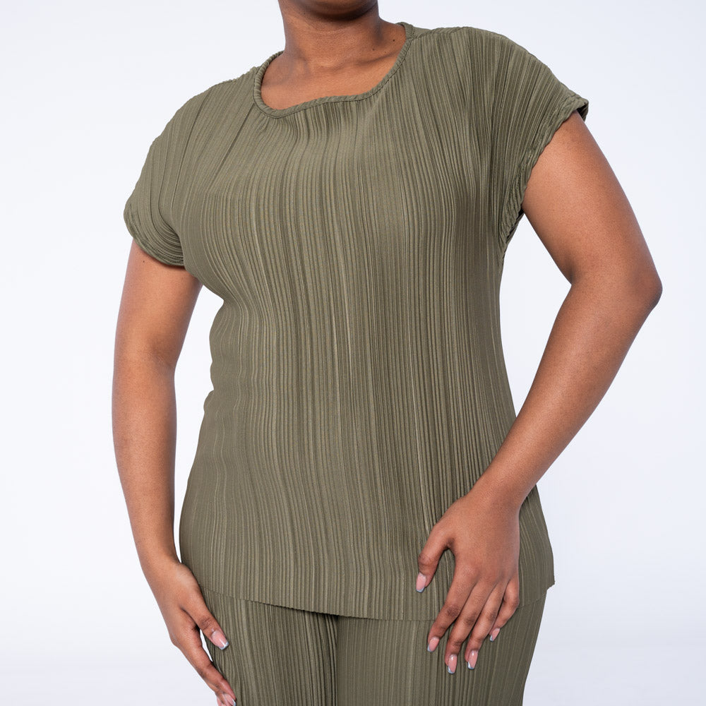 Olive Bodre Top