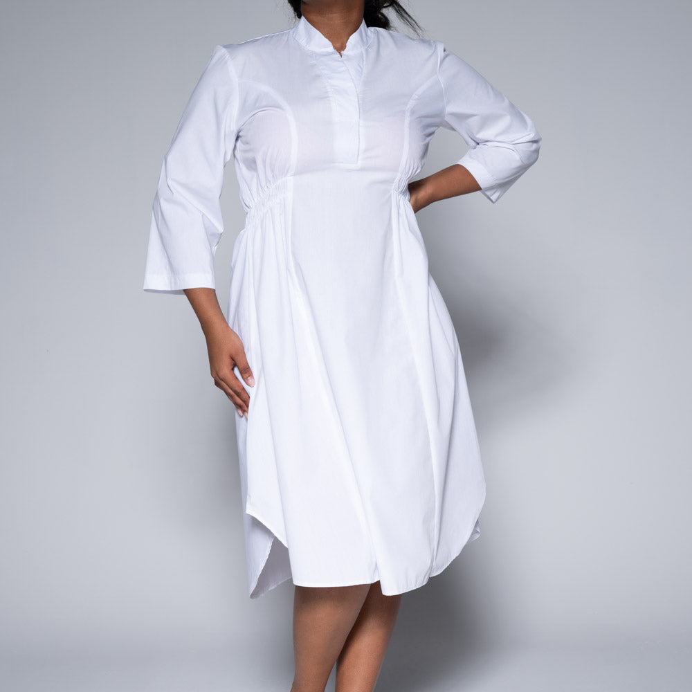 White Poplin Tunic