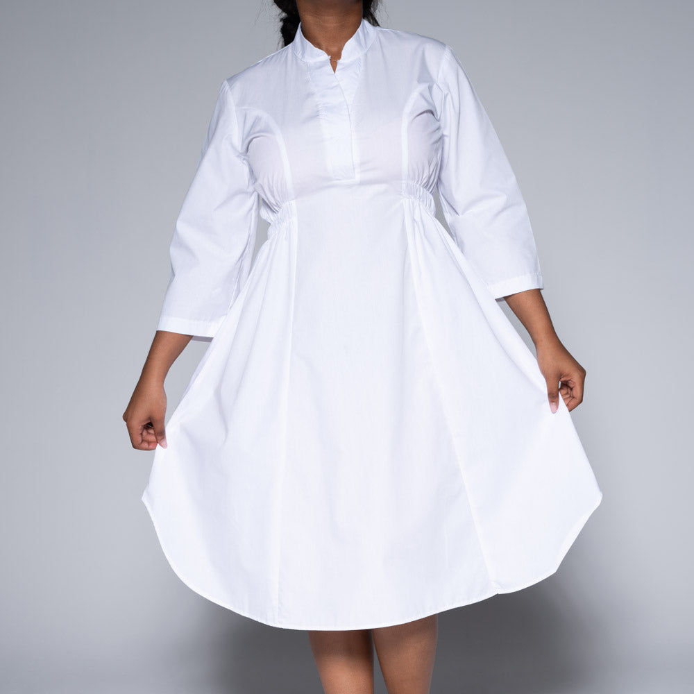 White Poplin Tunic