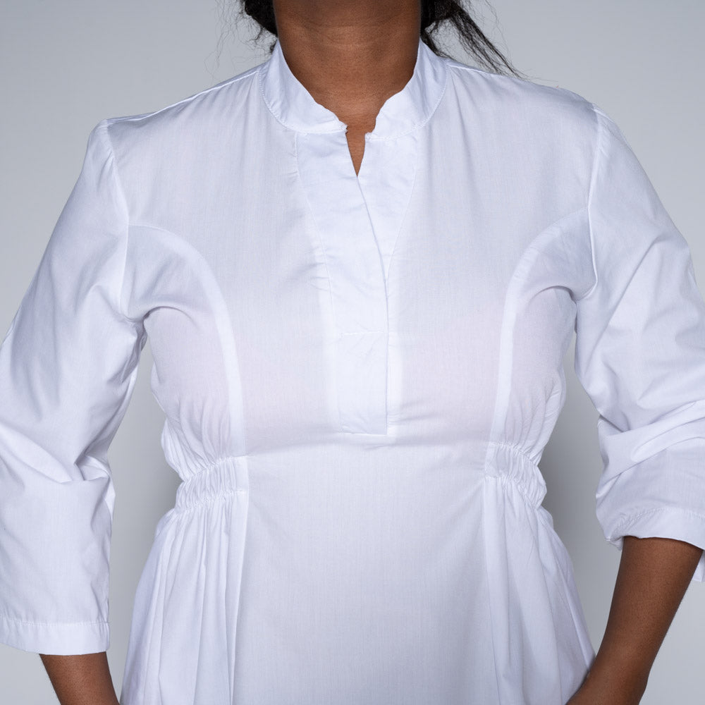 White Poplin Tunic