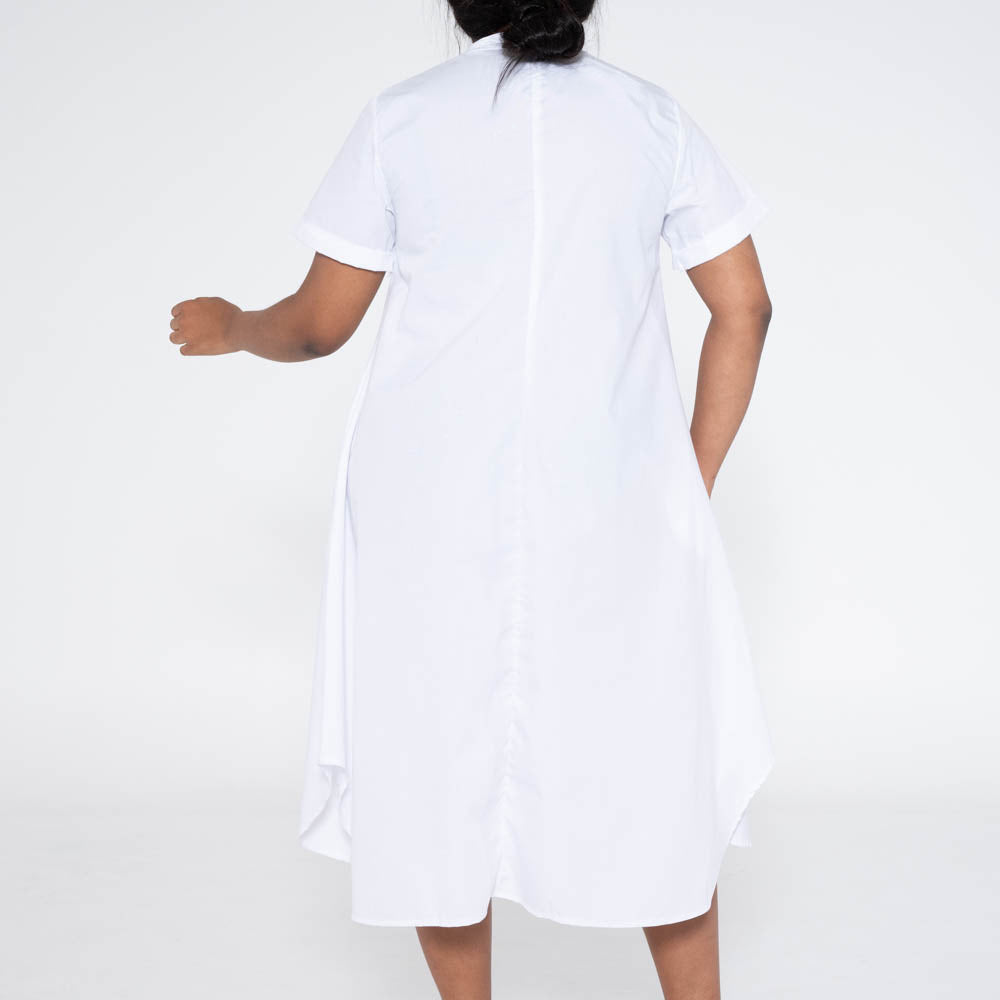 White Poplin Tunic