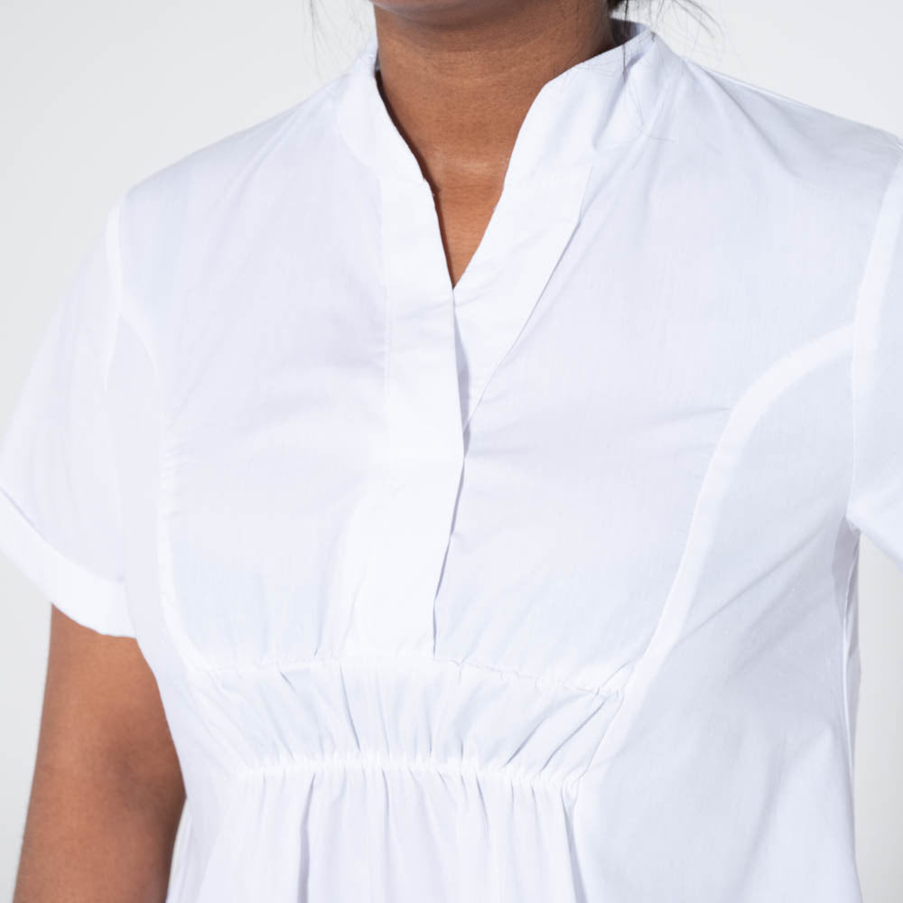 White Poplin Tunic