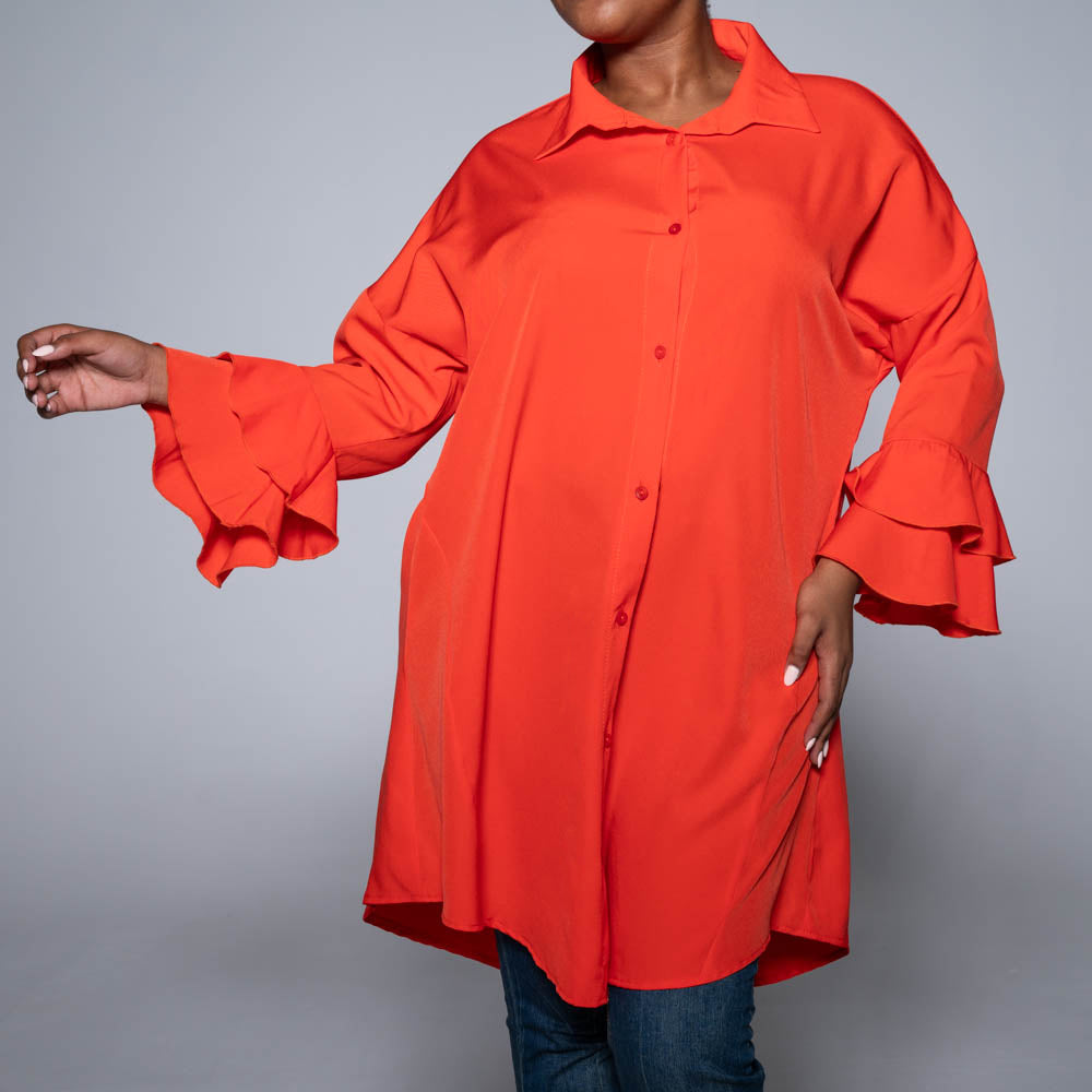 Terracotta Long Sleeve Tunic