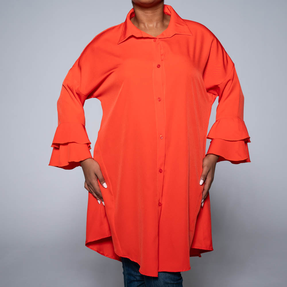 Terracotta Long Sleeve Tunic