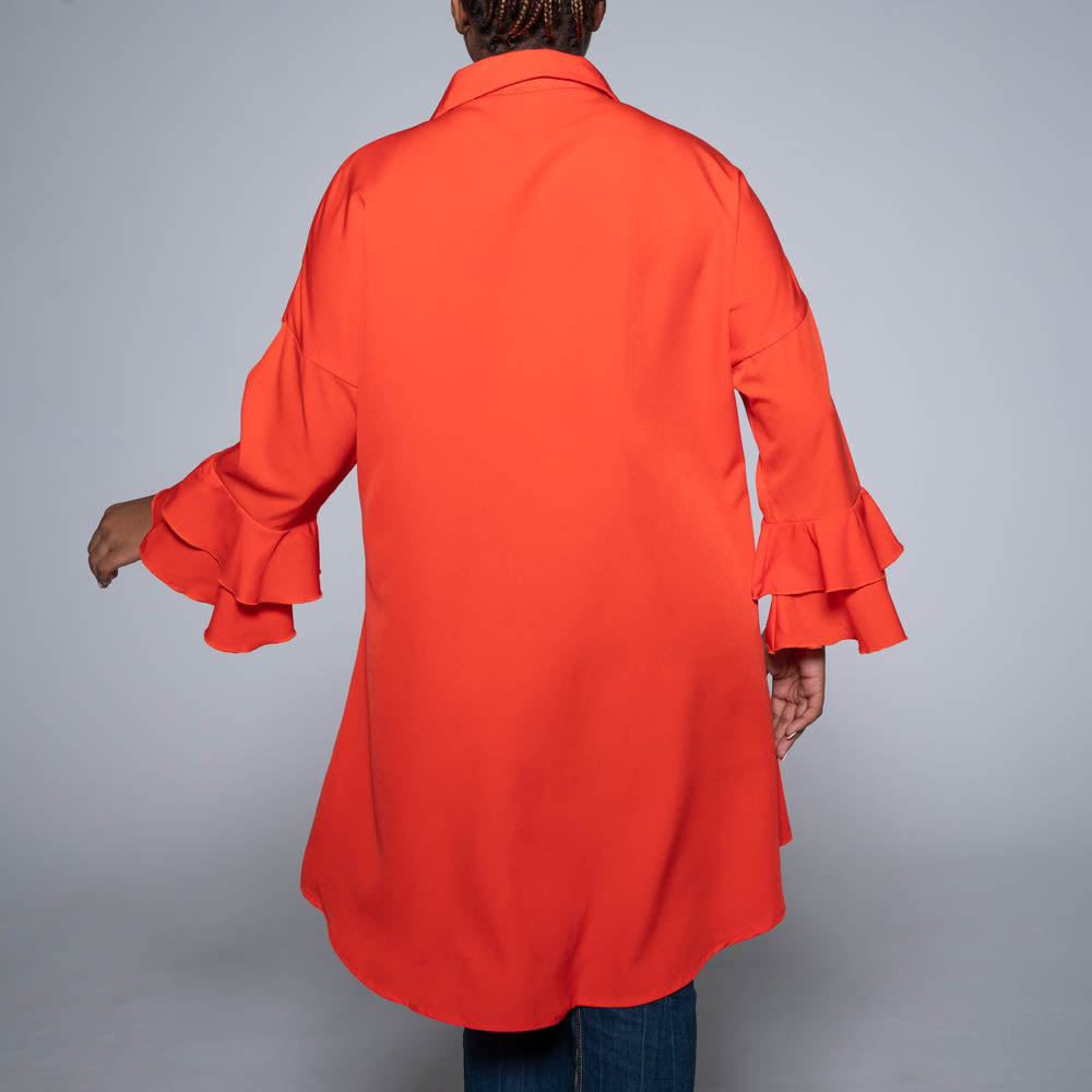 Terracotta Long Sleeve Tunic