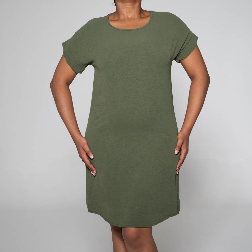 Olive Short Sleeve Tunic