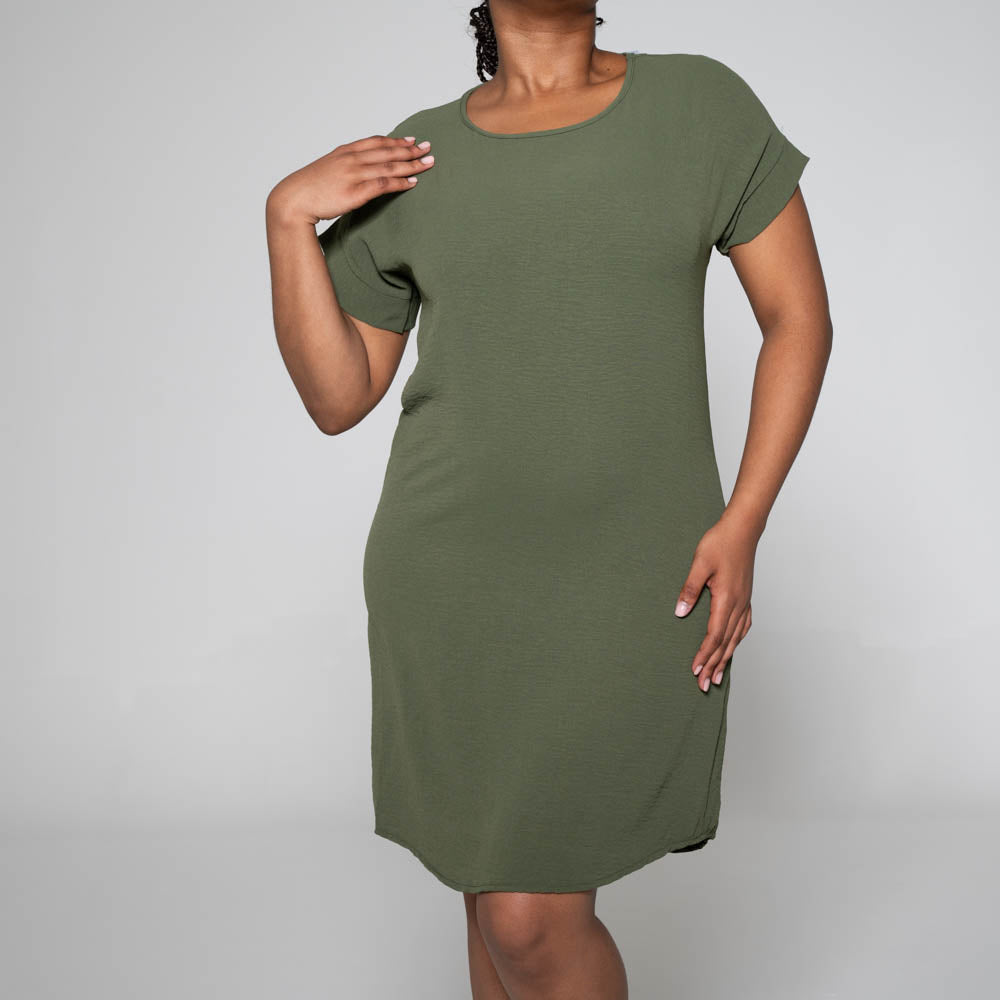 Olive Short Sleeve Tunic