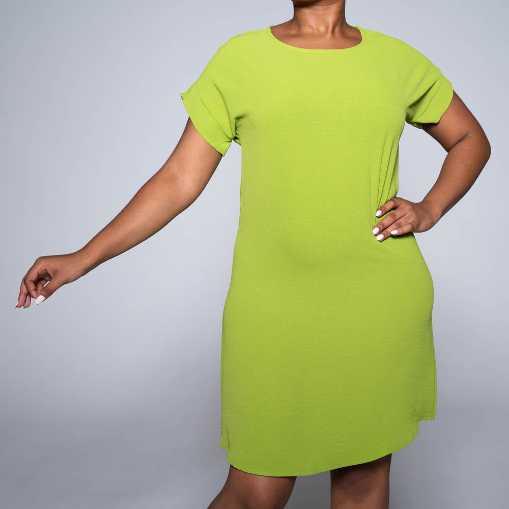 Chartreuse Plain Tunic