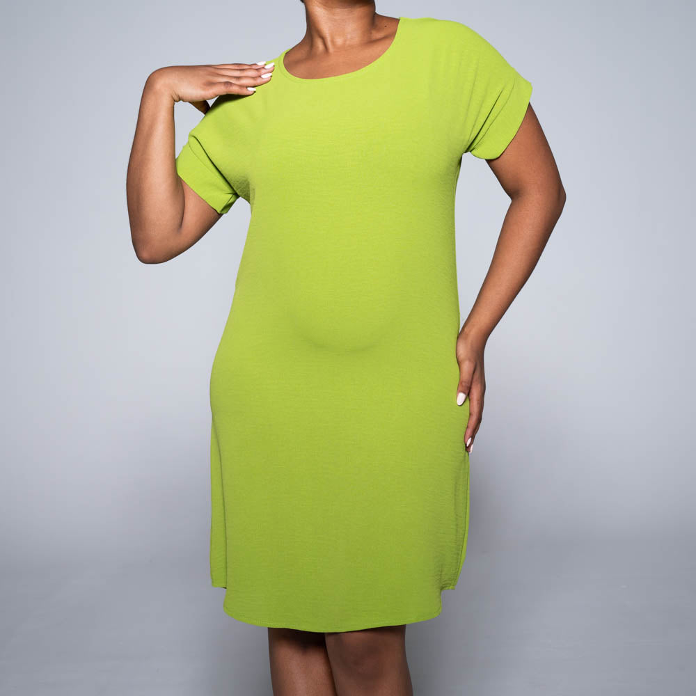 Chartreuse Plain Tunic