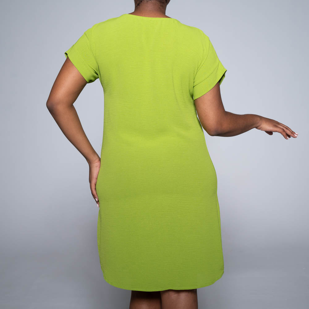 Chartreuse Plain Tunic