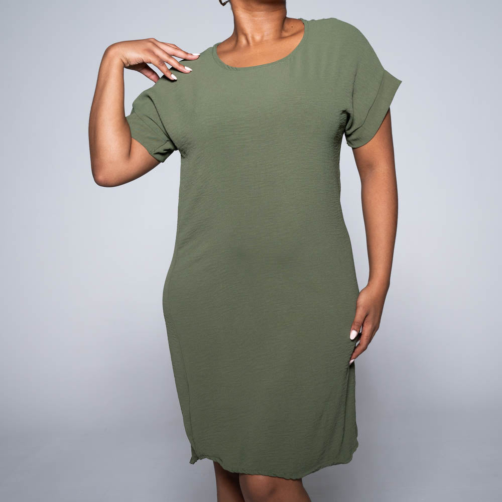 Olive Plain Tunic