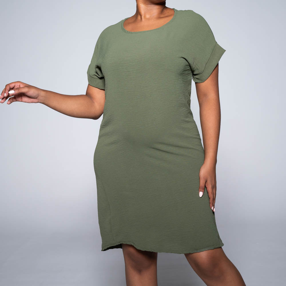 Olive Plain Tunic