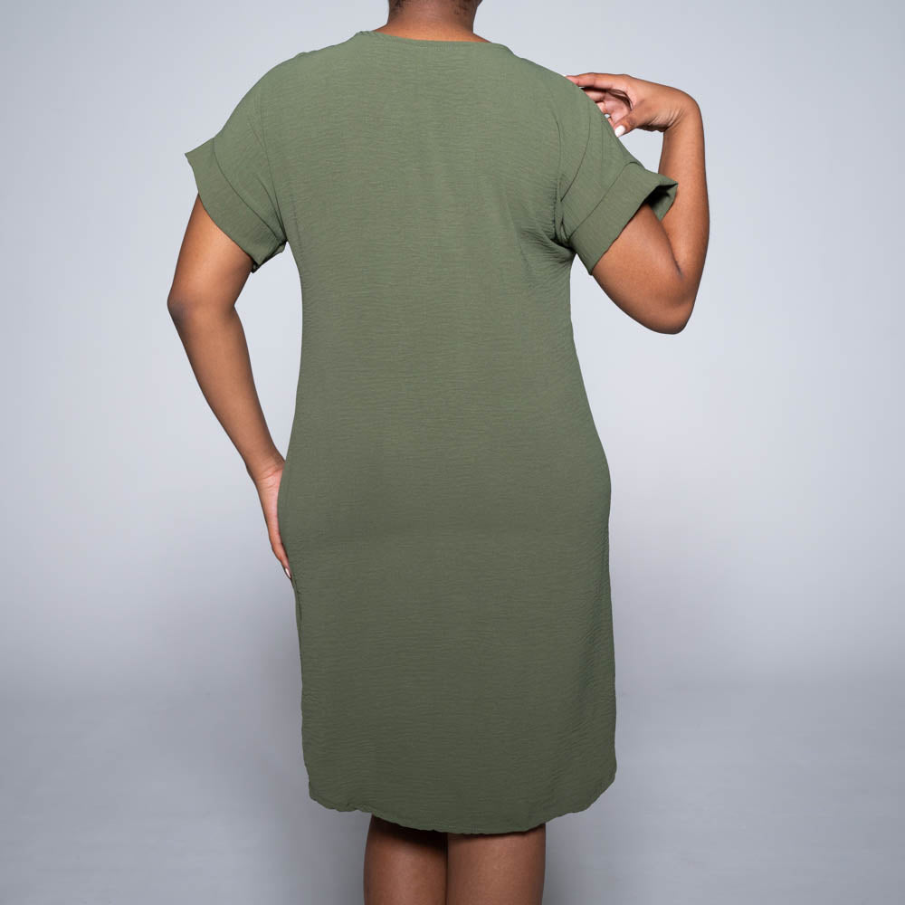 Olive Plain Tunic