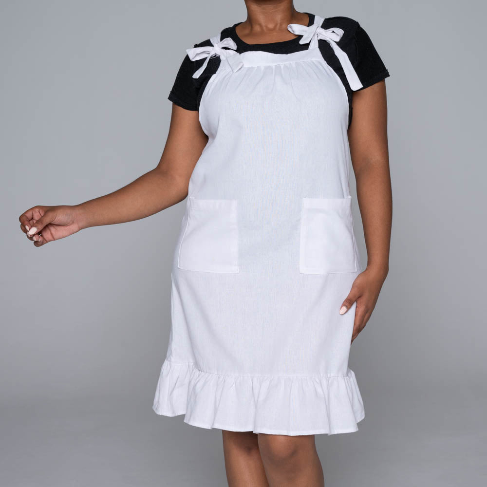 Rayon White Linen Tunic