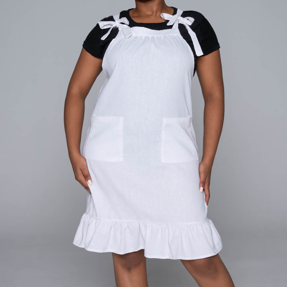 Rayon White Linen Tunic