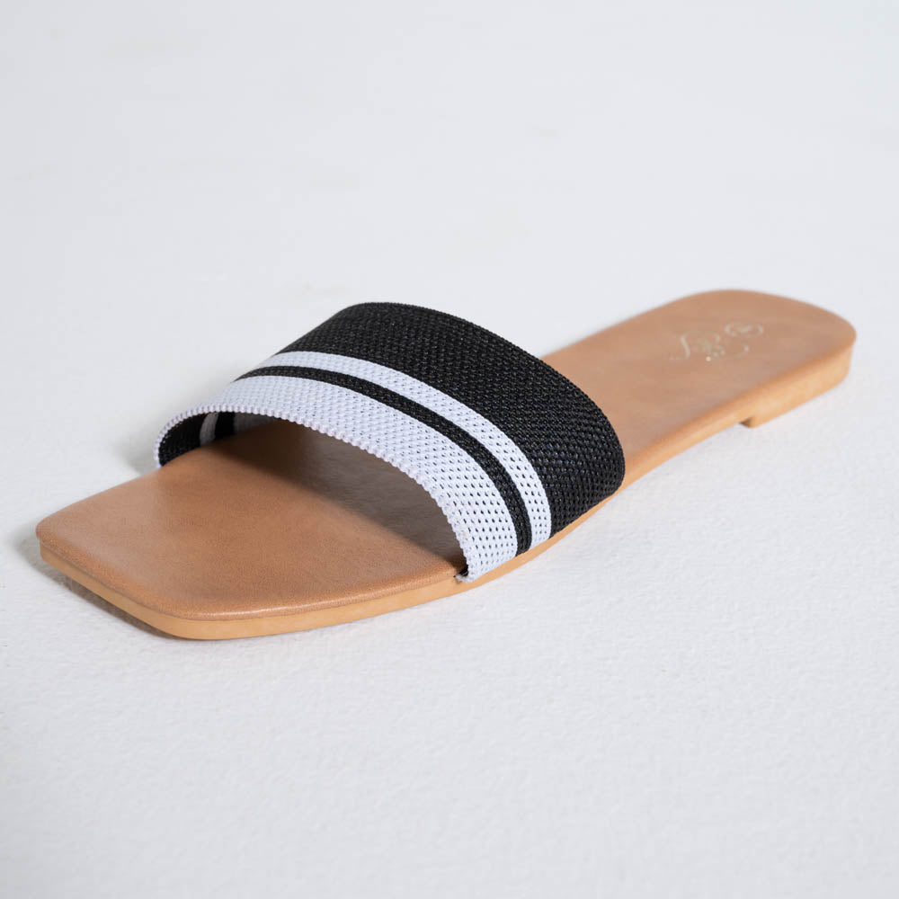 Ladies Two Tone Sandals