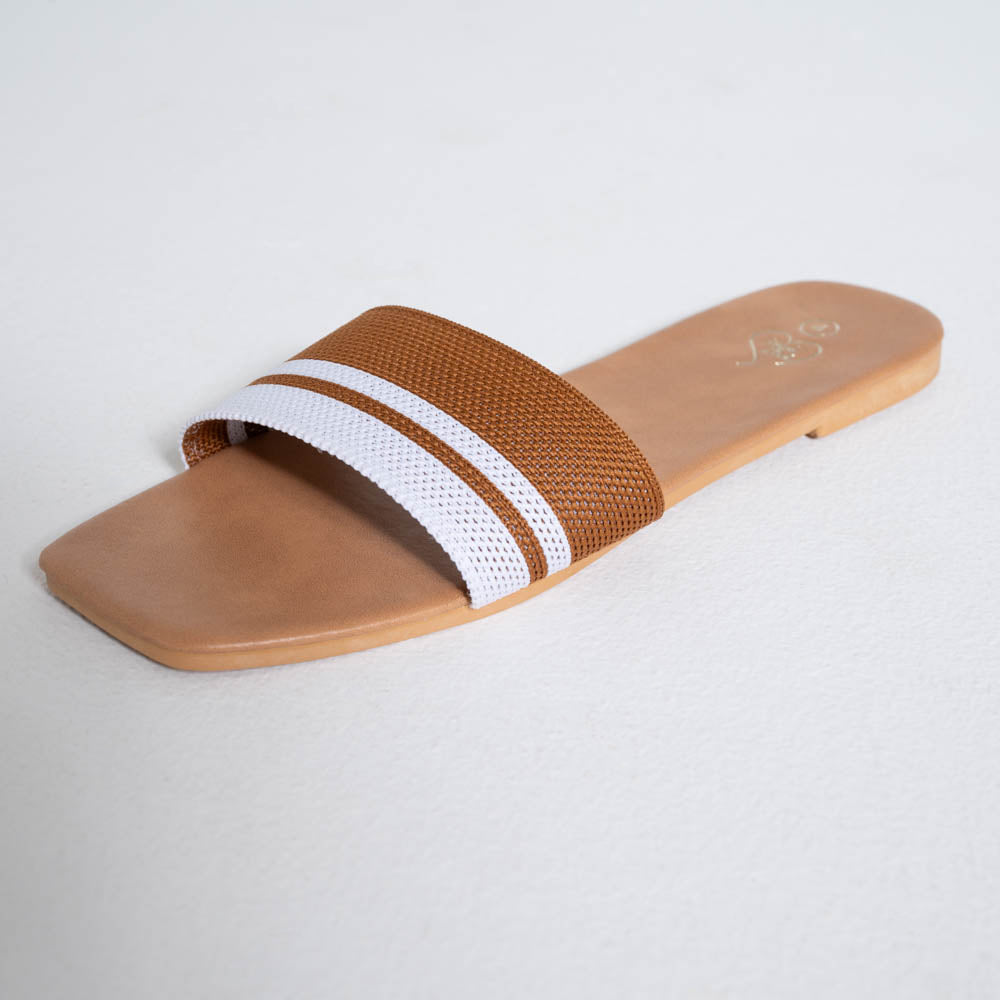 Ladies Two Tone Sandals