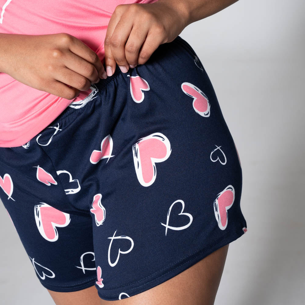 Printed Shorty Pyjamas