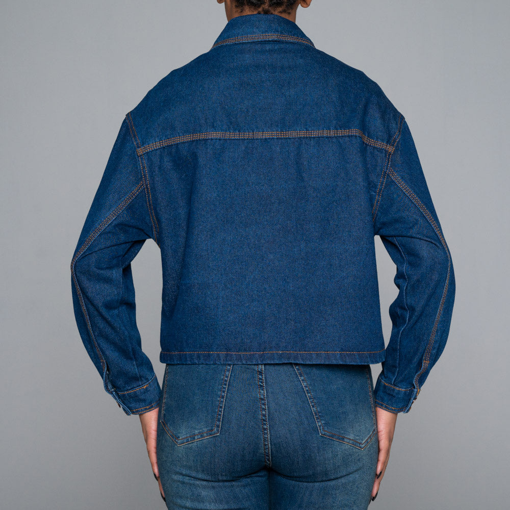 Pocket Detail Denim Jacket